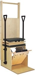 Split Pedal High/Low Combination Chair - Baltic Birch, Black