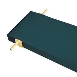 Raised Platform Mat with Doweled Handles, Black