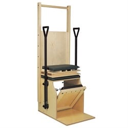 Single Pedal High/Low Combination Chair - Baltic Birch, Black