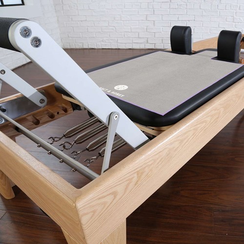 Non-Slip Pilates Reformer Towel Grey