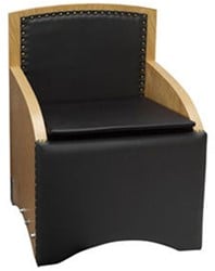 Wunda Chair Cushions, Black