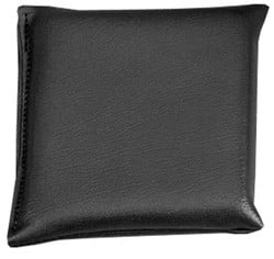 Double Thickness Alignment Pillow, Black