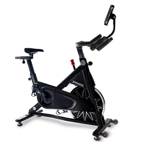 SPIN Edge Spinner Fahrrad mit Tablet Halterung und doppeltem Wasserflaschenhalter Peakpilates