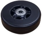Peak PilateSystem® and MVe® Reformer Carriage Riding Wheel Vertical (Flat Wheel)
