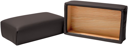 Raised Platform Mat Box - Pair, Black