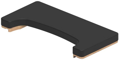 Fit™ Reformer Padded Footplate Extender (for Large Footplate)