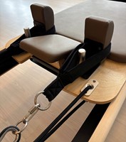 Holz Fit™ Reformer inkl. Long/Short Box & Non-Slip Mat in Mokka-3